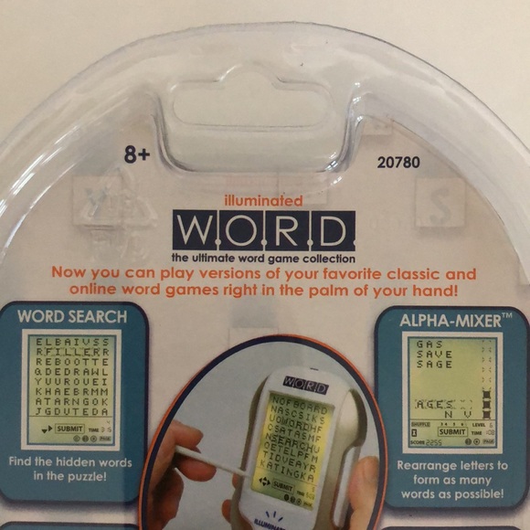 2007 Techno Source Pocket-Sized ILLUMINATED WORD Touch Screen Word Game New - Picture 7 of 10